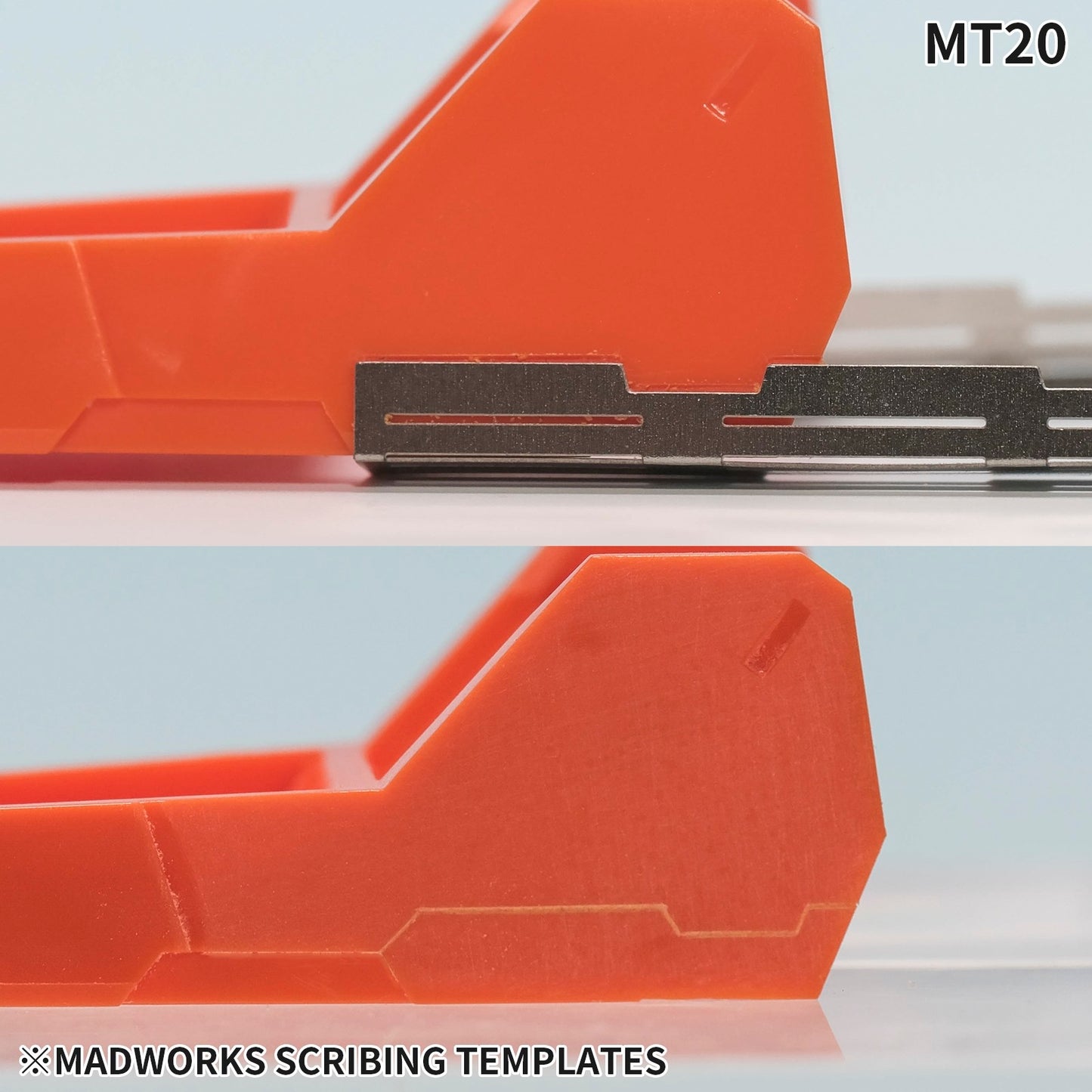 MT-20 Scribing Templates With Fold Lines Photo-etched