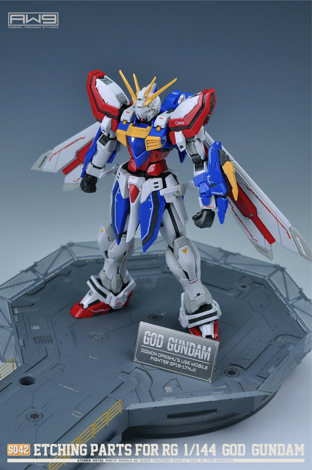 S042 ETCHING PARTS FOR RG GOD GUNDAM