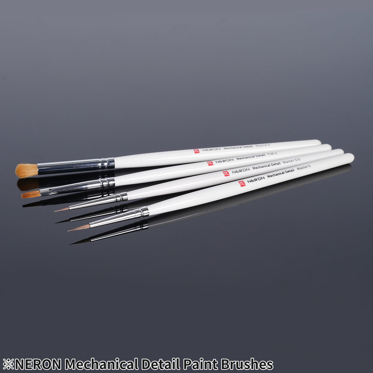 MD-001 Neron Mechanical Paint Brushes (4pc)