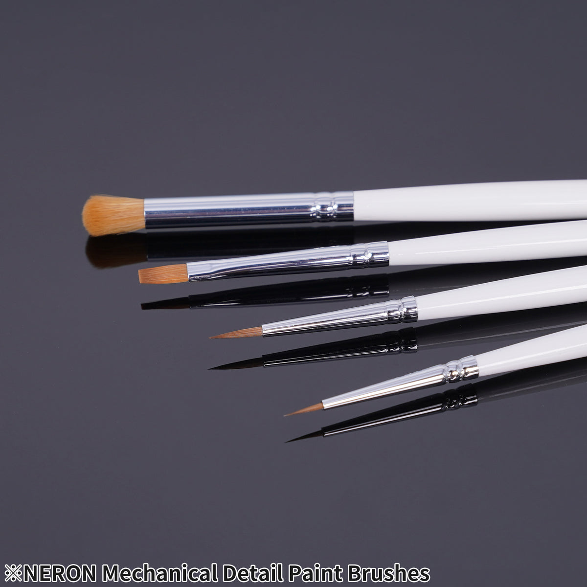 MD-001 Neron Mechanical Paint Brushes (4pc)