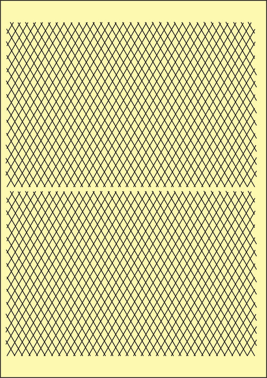 NPG-027 850A MASKING SHEET - DIAMOND (2 SHEETS)