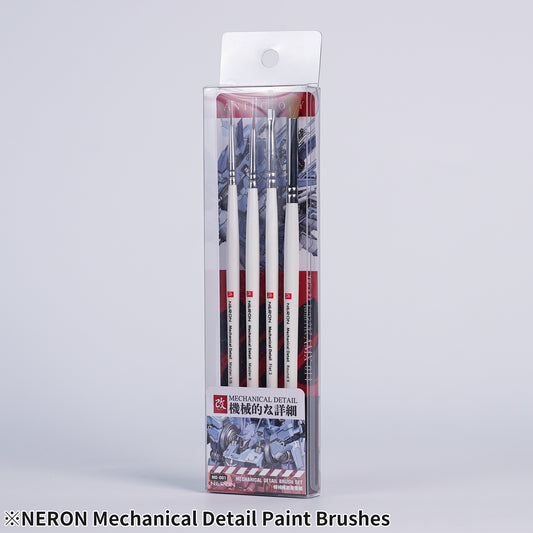 MD-001 Neron Mechanical Paint Brushes (4pc)