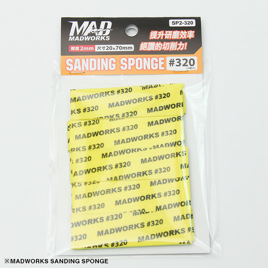 SP2-320 2mm Sanding Sponges (10pc)