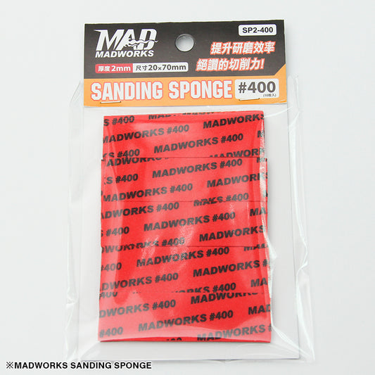 SP2-400 2mm Sanding Sponges (10pc)