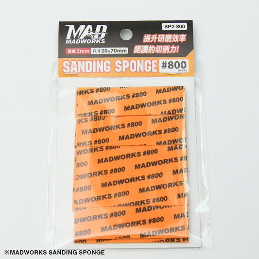 SP2-800 2mm Sanding Sponges (10pc)