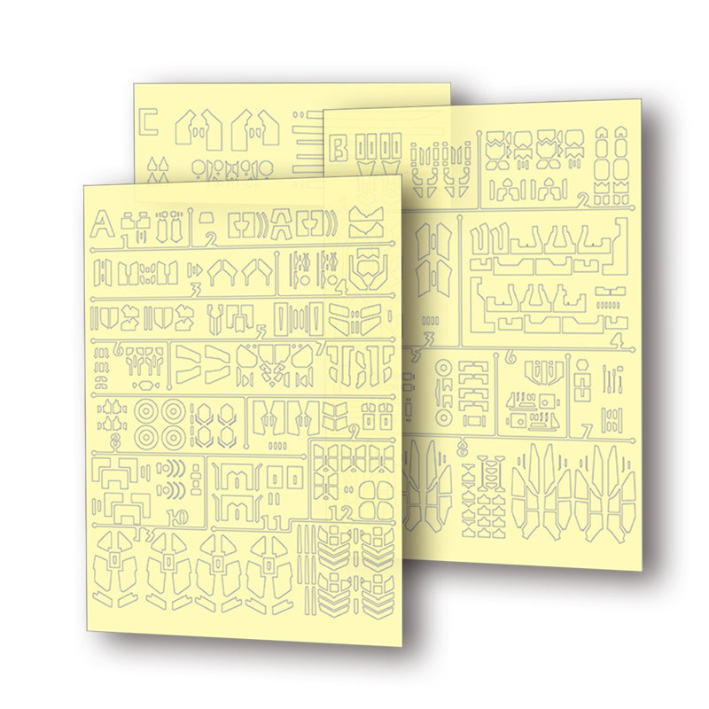 NPC-015 PRECUT MASKING SHEET FOR BANDAI MG BARBATOS