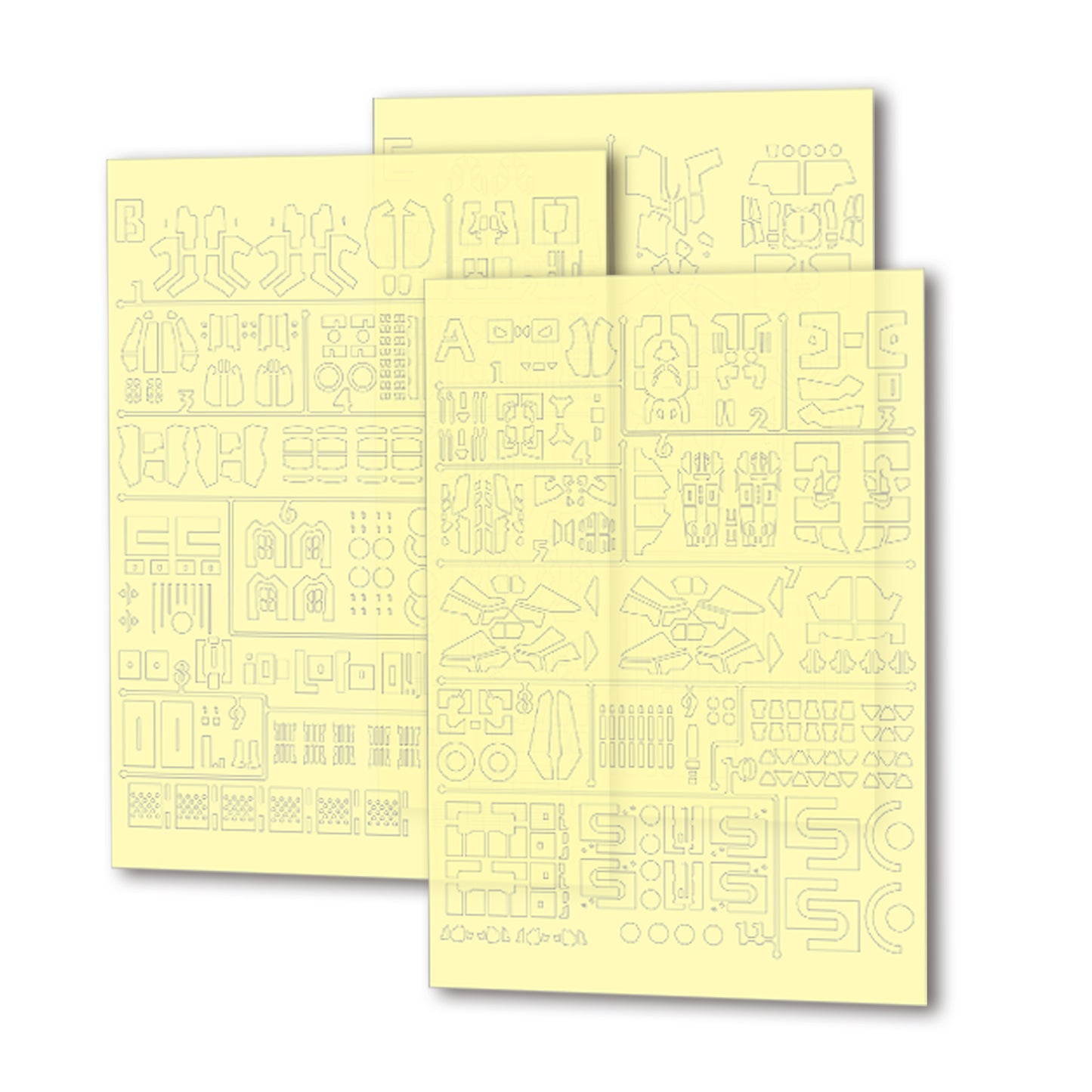NPC-017 PRECUT MASKING SHEET FOR BANDAI RG HI-NU