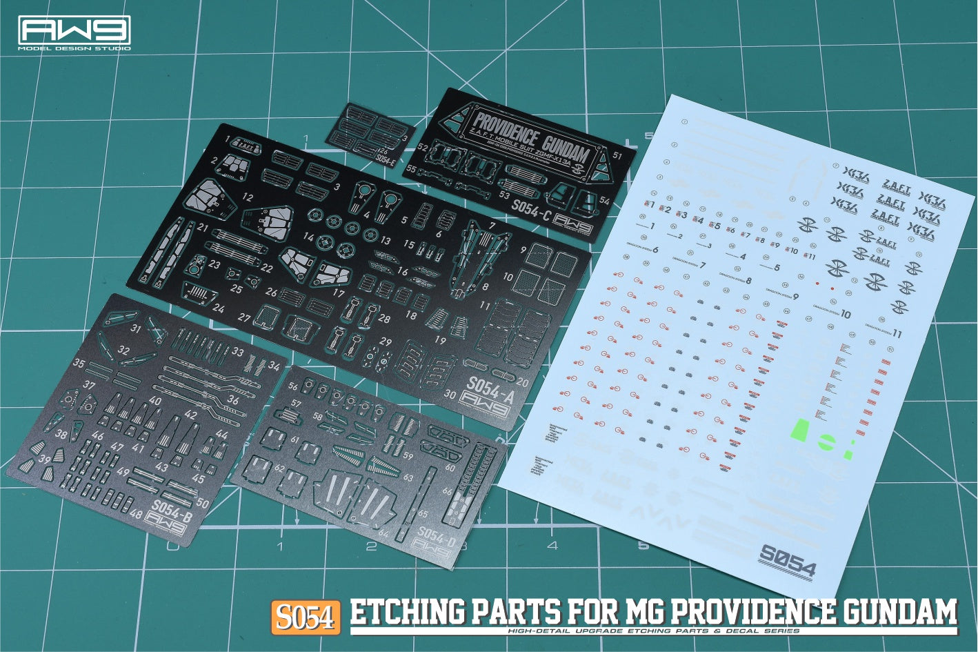 Madworks S054 Etching Parts for MG 1/100 Providence Gundam