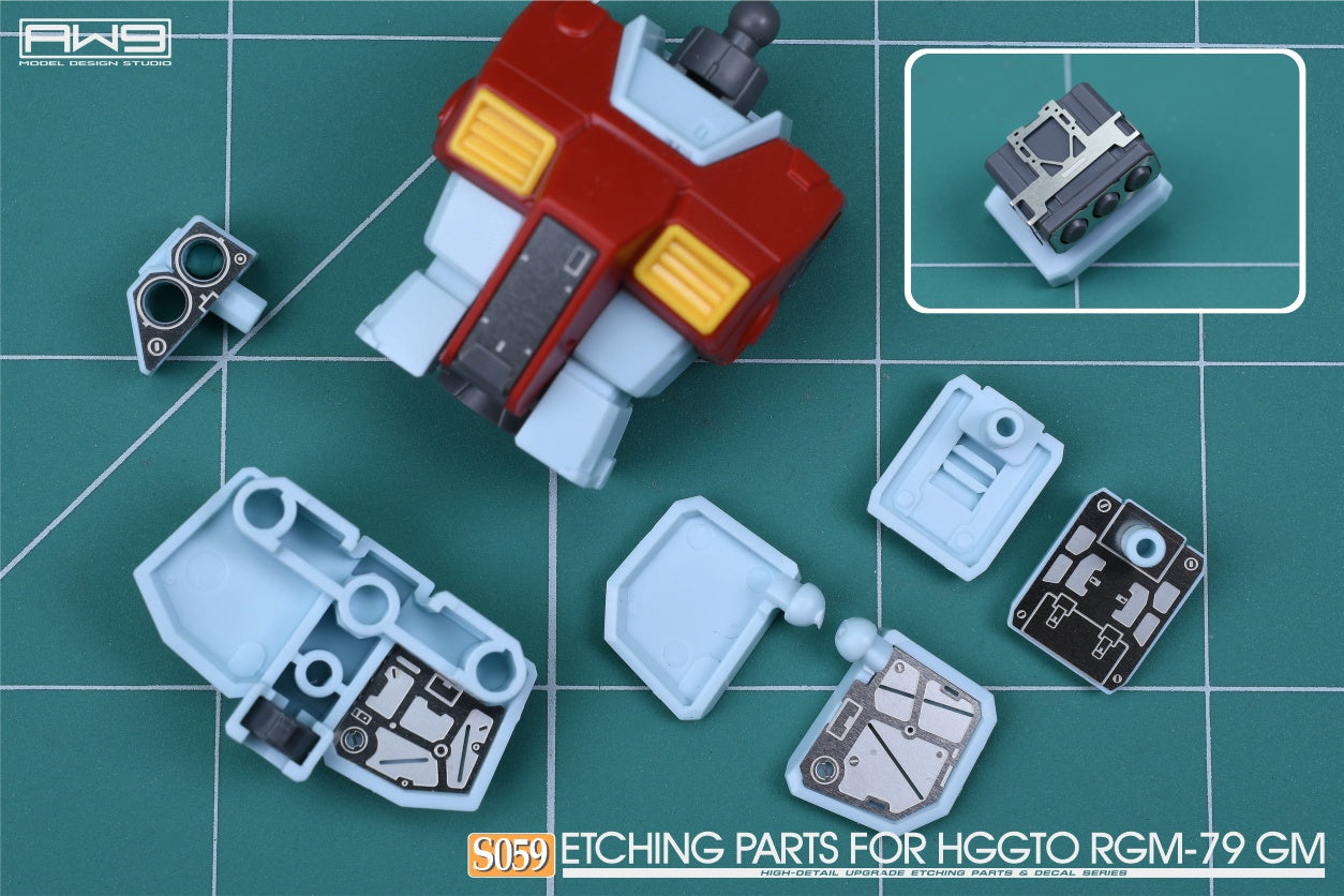 Madworks S059 Etching Parts for HG 1/144 RGM-79 GM