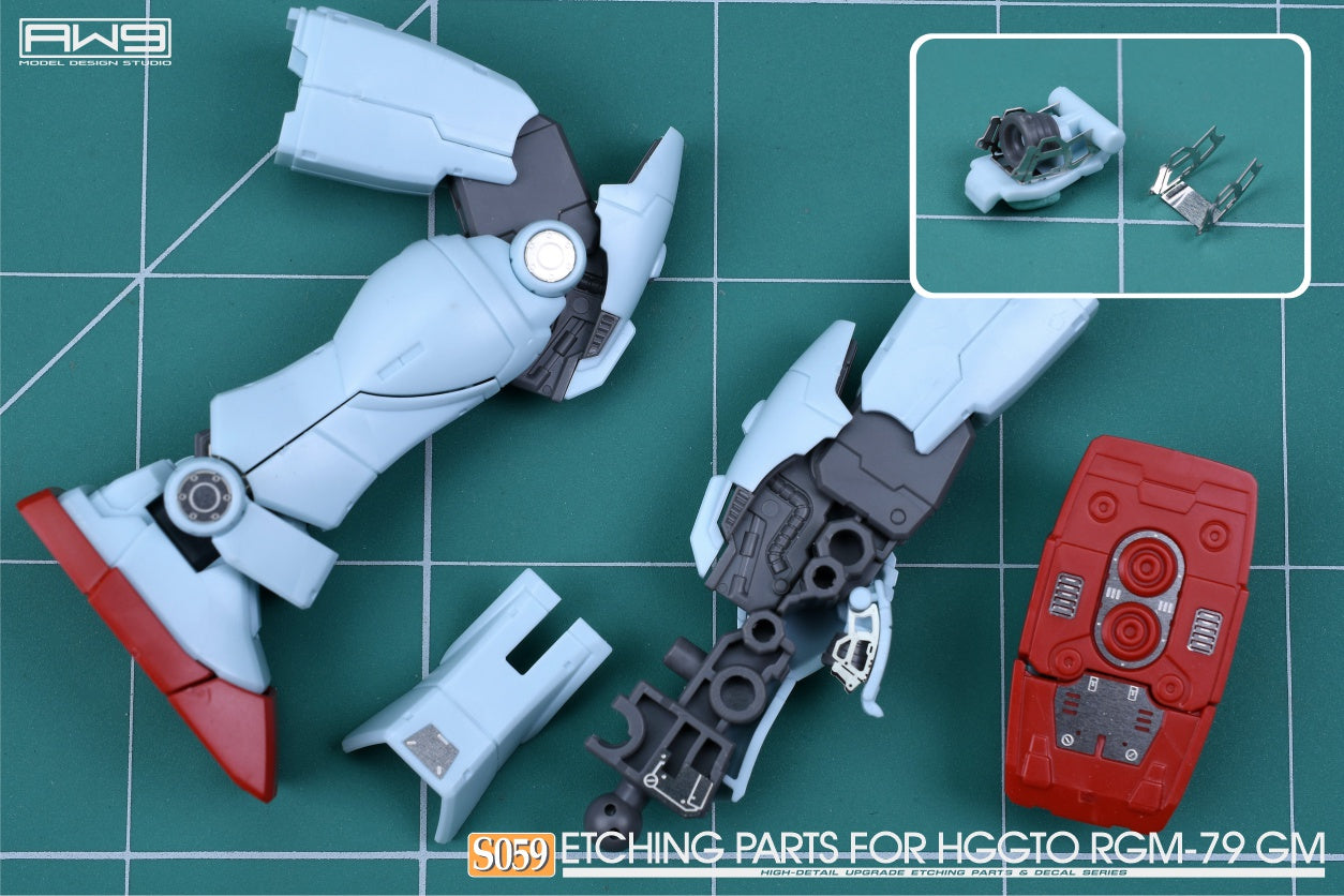 Madworks S059 Etching Parts for HG 1/144 RGM-79 GM