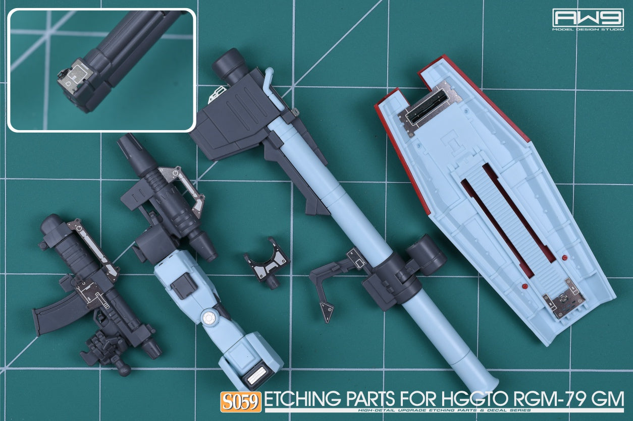 Madworks S059 Etching Parts for HG 1/144 RGM-79 GM