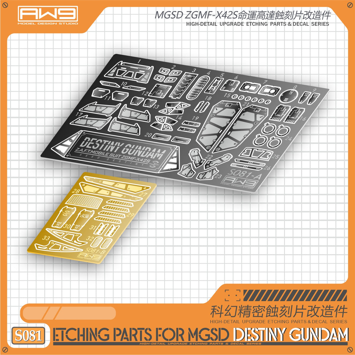 S081 for MGSD Destiny Gundam