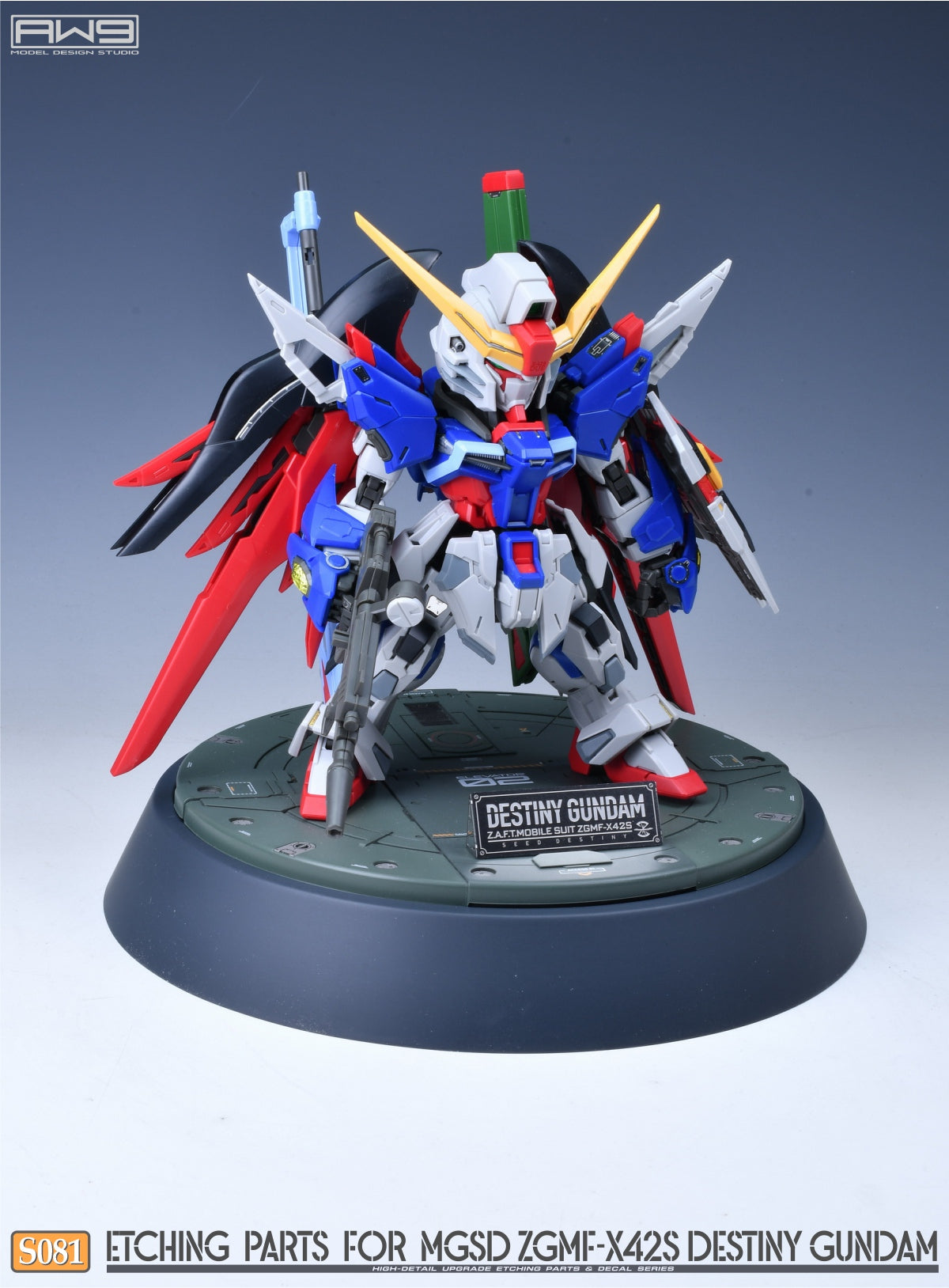 S081 for MGSD Destiny Gundam