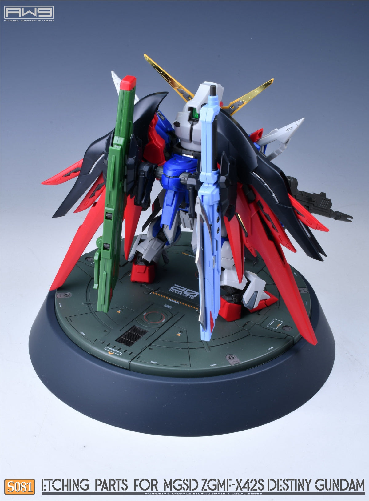 S081 for MGSD Destiny Gundam
