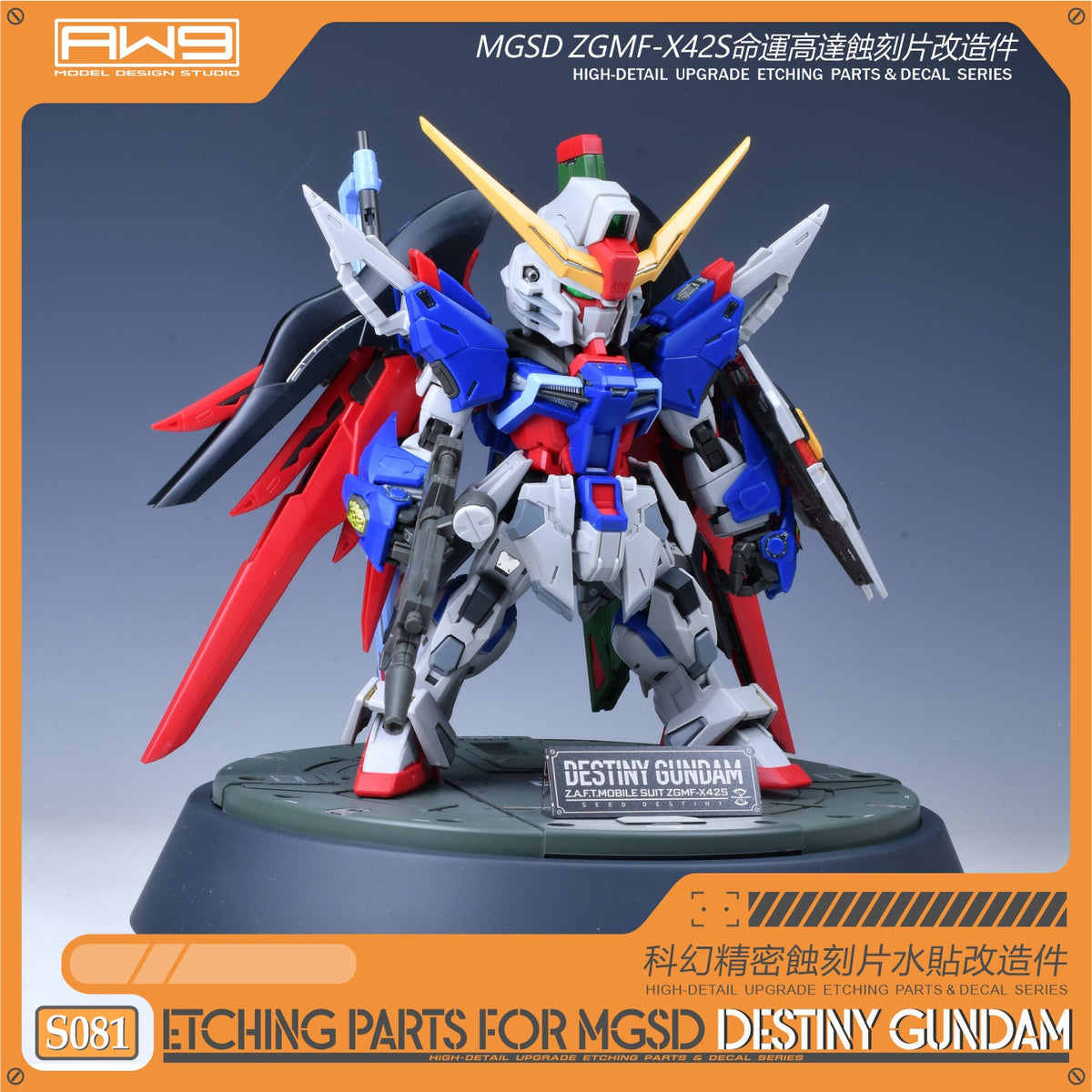S081 for MGSD Destiny Gundam