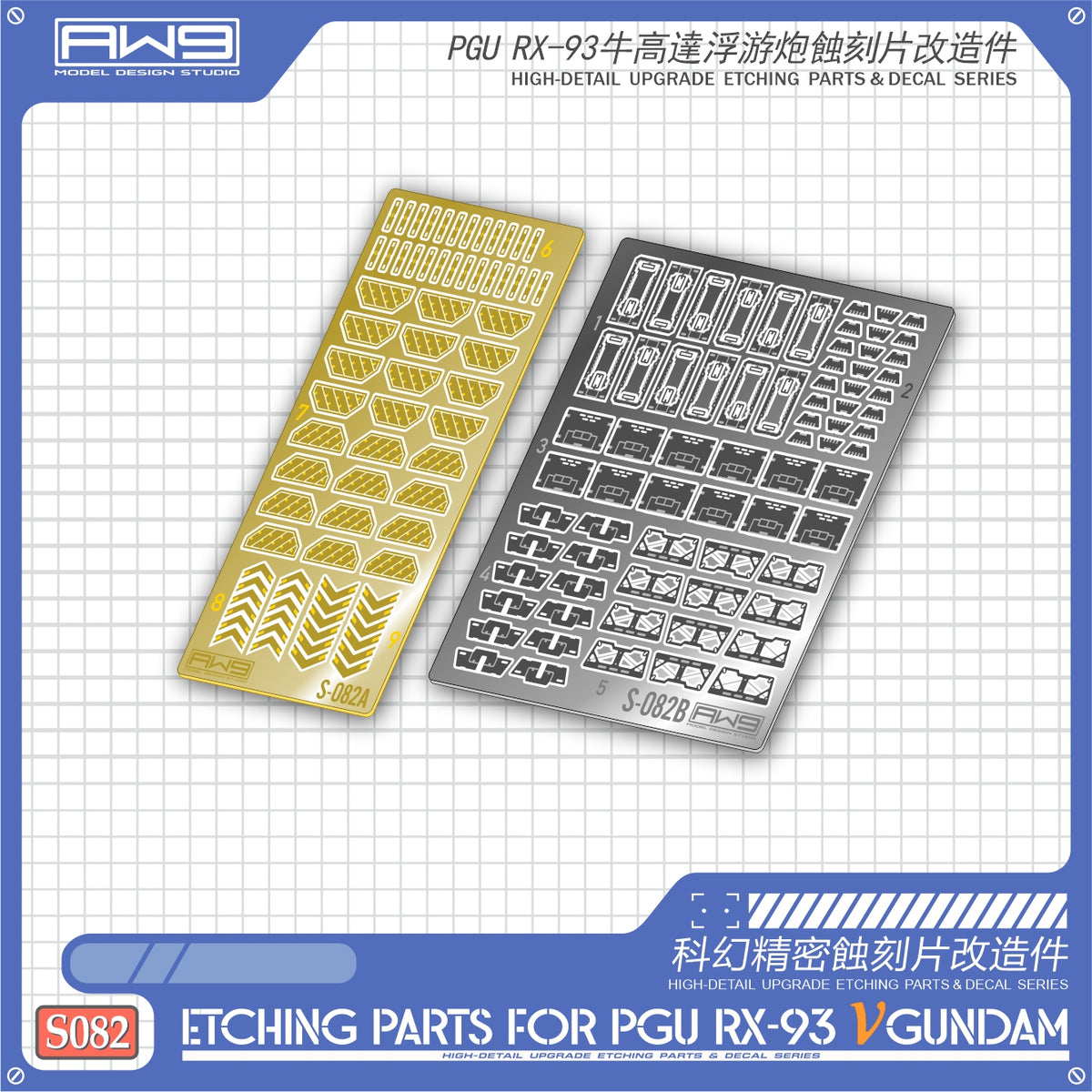 S082 for Fin Funnels of PGU Nu Gundam